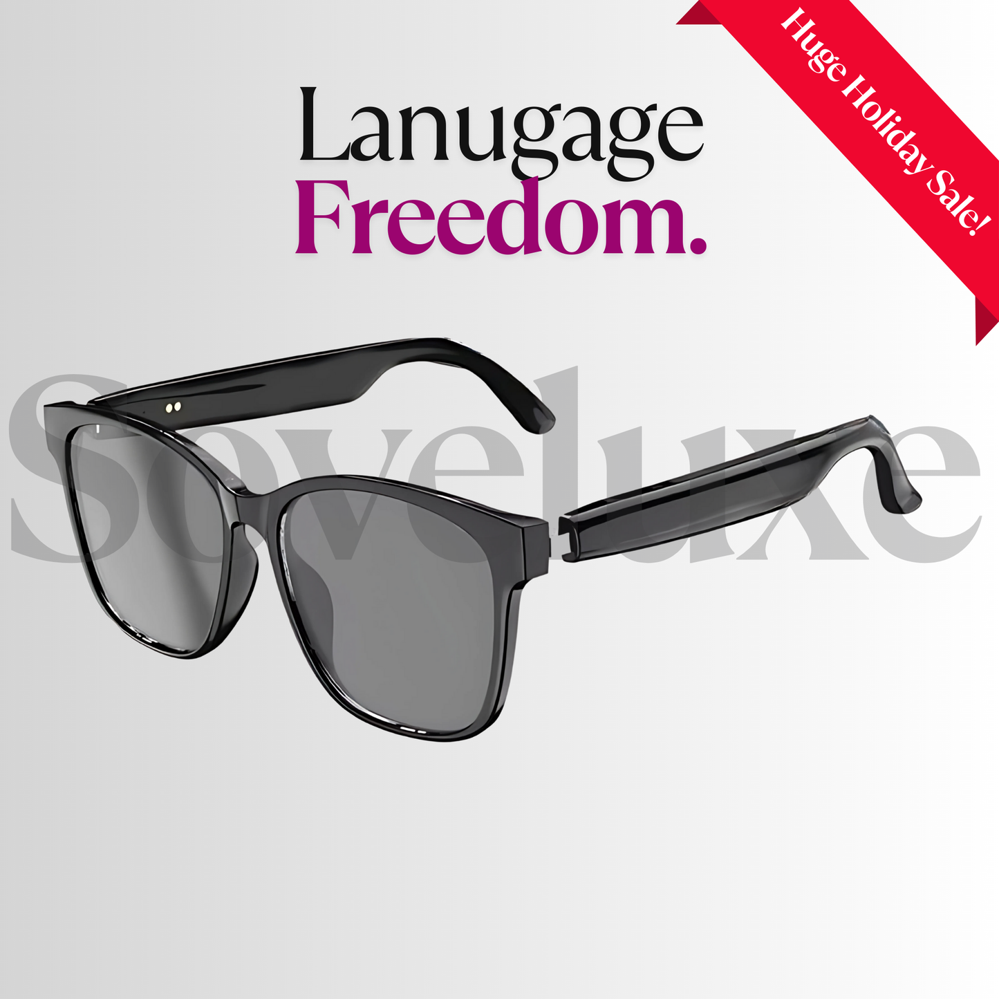 Soveluxe™ AI Translation Glasses