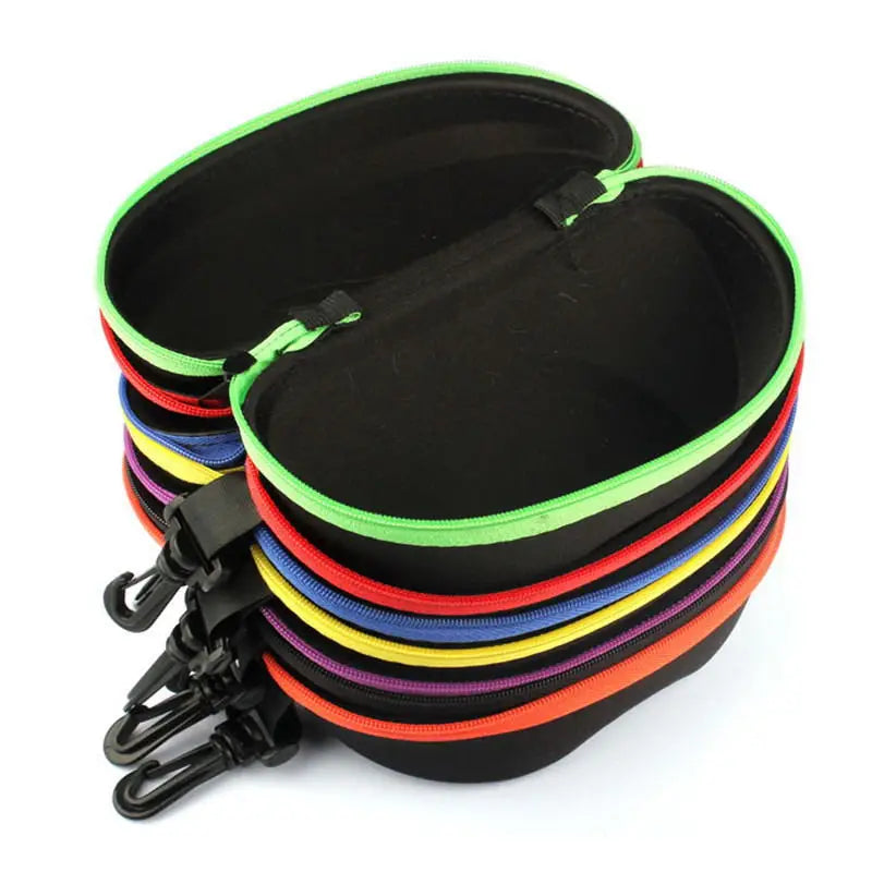 Black Glasses Zipper Case