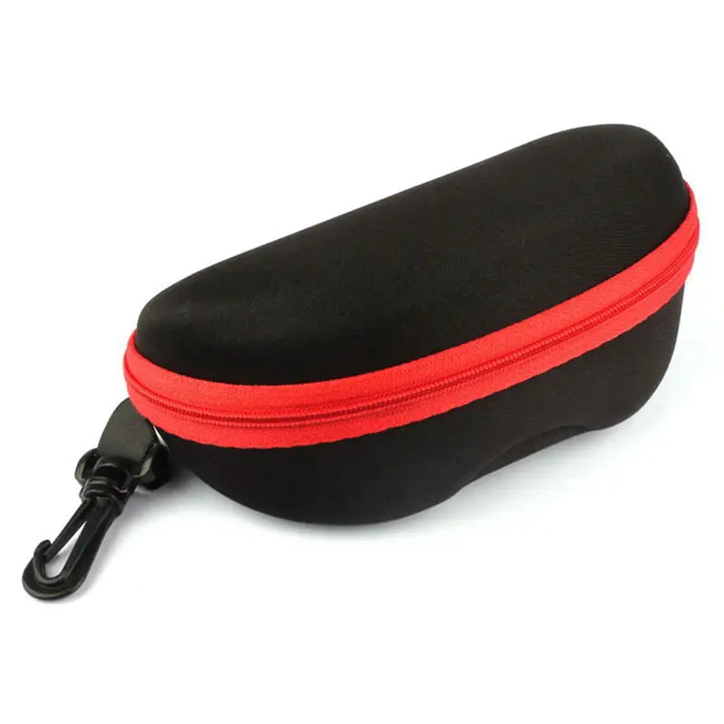 Black Glasses Zipper Case
