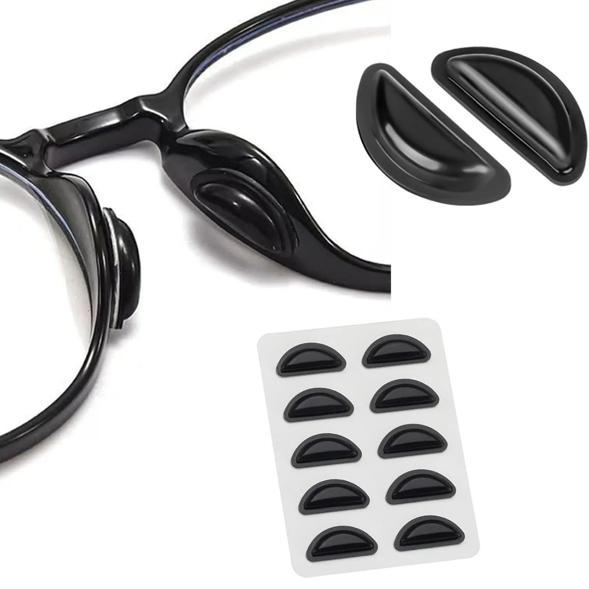 Anti Slip Eyeglass Nose Pads Soft