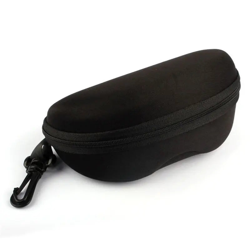 Black Glasses Zipper Case