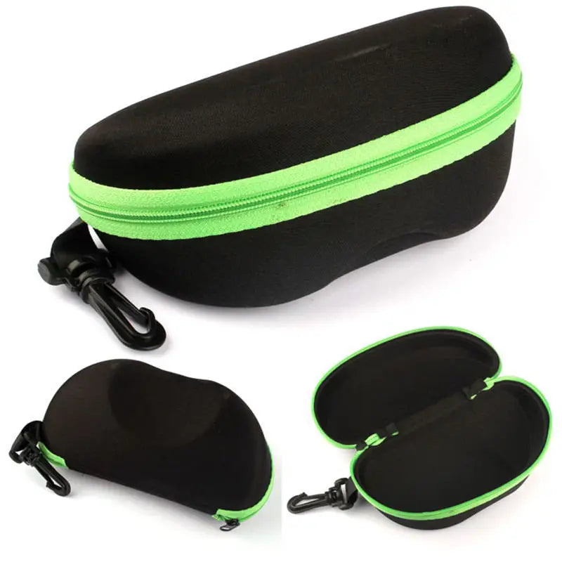 Black Glasses Zipper Case