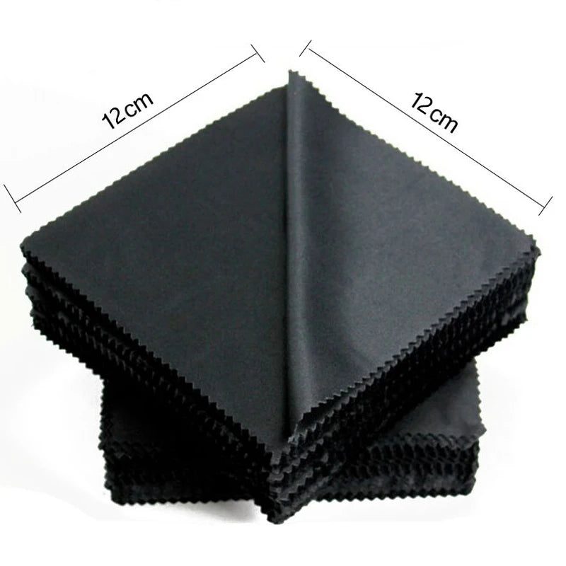 Glasses Black Microfiber